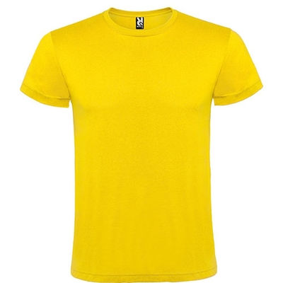 Camiseta ni&quot;o algodon amarillo 11-12