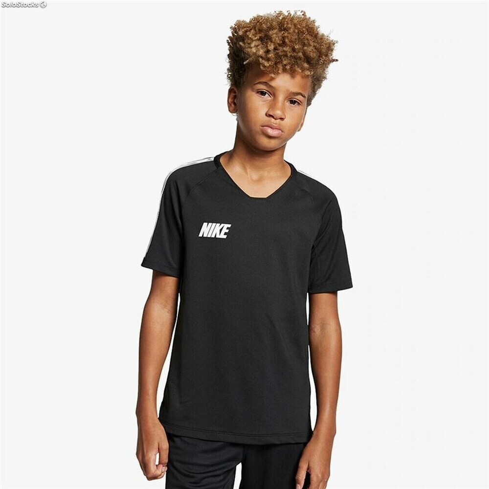 entre Pack para poner Conciliar Camiseta Nike Breathe Dri-FIT Squad Negro