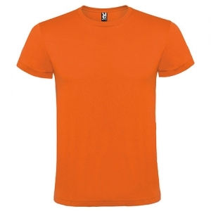 Camiseta niño algodon naranja