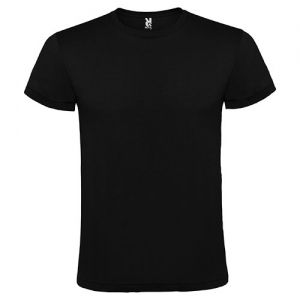 Camiseta niño algodon negro