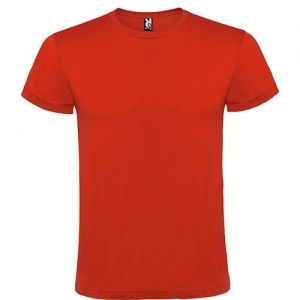 Camiseta niño algodon rojo