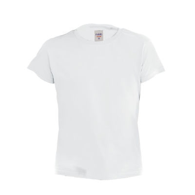 Camiseta Niño Blanca en algodón 135gm2