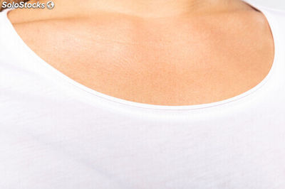 Camiseta orgánica sin costuras en cuello mujer - Foto 2