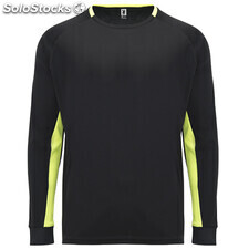 Camiseta porto t/12 negro/ amarillo fluor ROCA04132702221