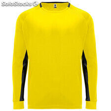 Camiseta porto t/12 negro/ amarillo fluor ROCA04132702221 - Foto 2