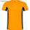 Camiseta shanghai t/m naranja fluor/negro ROCA65950222302 - Foto 4