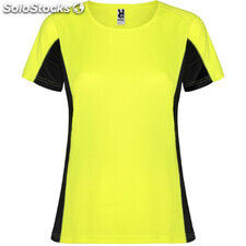 Camiseta shanghai woman t/l verde fluor/negro ROCA66480322202 - Foto 2