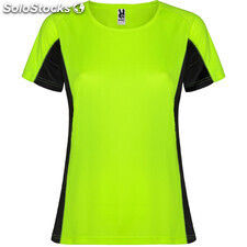 Camiseta shanghai woman t/l verde fluor/negro ROCA66480322202 - Foto 3