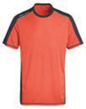 Camiseta técnica con índice anti uv 30 Naranja/Negro talla 2XL north ways 1416