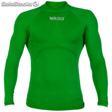 Camiseta termica best m/l t/xs-s verde kelly logo roly ROCA03617020LR
