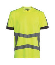 Camiseta transpirable amarilla. Talla 4XL NORTH WAYS 1225 Armstrong