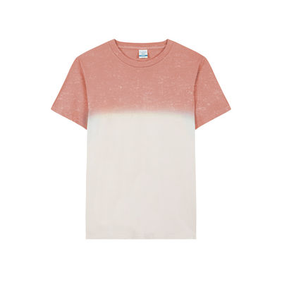 Camiseta unisex bicolor con efecto lavado - Foto 2