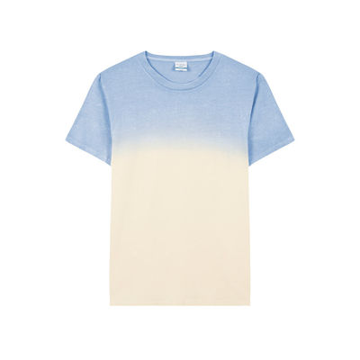 Camiseta unisex bicolor con efecto lavado - Foto 3