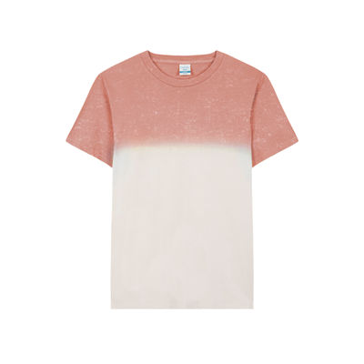 Camiseta unisex bicolor con efecto lavado y tintado - Foto 4