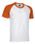 Camiseta únisex bicolor manga ranglan 100% algodón Caiman - Foto 2