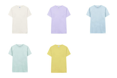 Camiseta unisex en colores pastel