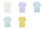 Camiseta unisex en colores pastel - 1