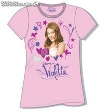 Camiseta Violetta (Rosa)