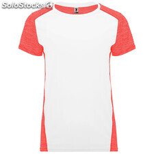 Camiseta zolder woman t/s blanco/coral fluor vigore ROCA66630101244