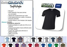 Camisetas al por mayor marca Gildan