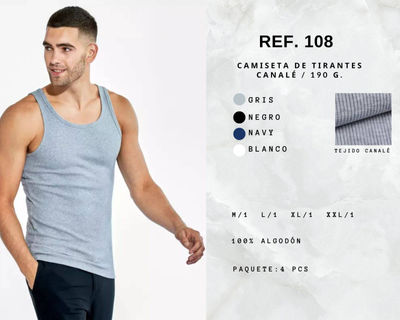 camisetas sin mangas para Hombre 100% algodón sin etiqueta Paquete