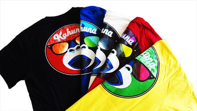 Camisetas multicolor Kahuna Monkey Face (Talla: S, M, L)