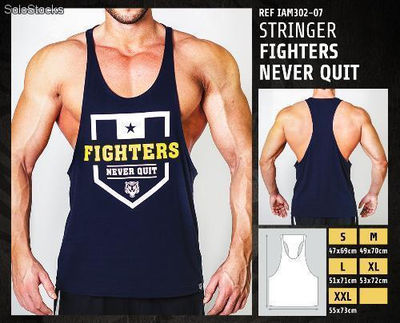 Camisetas sin Mangas - Fighters never quit