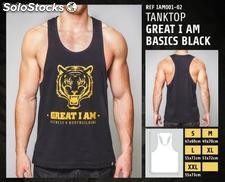 Camisetas sin Mangas - great i am basics black