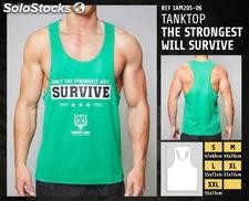 Camisetas sin Mangas - Only the strongest will survive