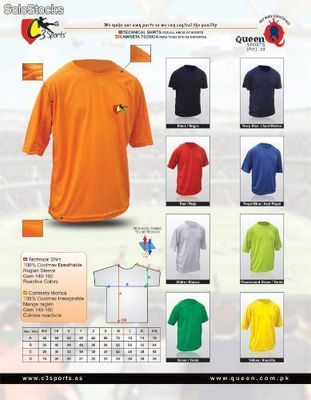 Camisetas Tecnicas, Transpirable, Fabricante, Ropa deportiva, Futbol, equipacion