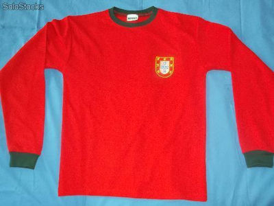 Camisola Selecção Nacional de Futebol de Portugal replica de 1966