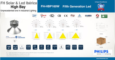 Campainha Iluminação Led Industrial 27W a 400W Philips High Bay - Foto 4