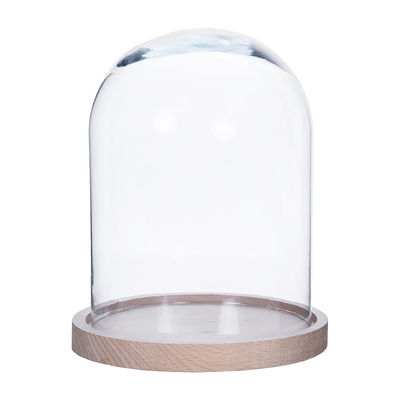 Campana - Cupula 18x25 cm cristal - vidrio.