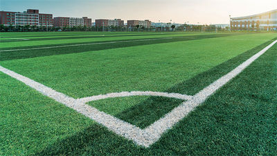 Campo de fútbol de césped sintético de césped artificial - Foto 2