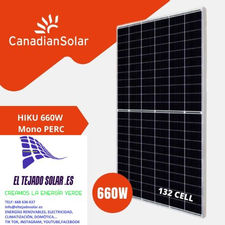 Canadian solar 660W - HiKu7 660W 132 Células Mono