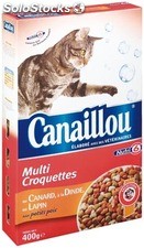 Canaillou Multi Croquettes Au Canard A La Dinde Au Lapin Aux Petits Pois 400g