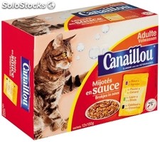 Canaillou Sachet mijotés en Sauce 12X100G