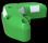 Canalizador vial bumerang amarillo o verde de 14 cm de alto con 02 reflejantes - 1