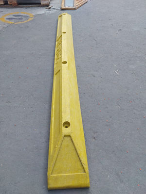 Canalizador vial bus-trolebus con ahorradores amarillo de 180 cm de largo - Foto 4