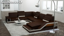 Canapé en cuir design europe