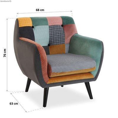 Canapé ou fauteuil avec accoudoirs modèle Paris - Sistemas David - Photo 5