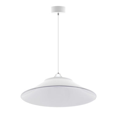 Candeeiro suspenso industrial lamp branco housing 120º 485mm. Loja Online