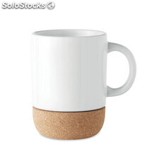 Caneca em cerâmica de 300 ml branco MIMO6323-06