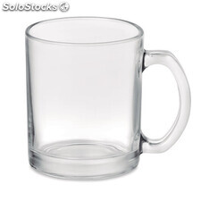 Caneca sublimação vidro 300ml transparente MIMO6118-22