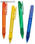caneta colorida de plástico personalizada - 1