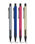 caneta esferográfica colorida personalizada - 2