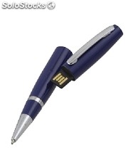 caneta pen drive 4 gb personalizada