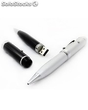 caneta pen drive com laser point personalizada