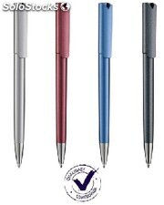 canetas esferográficas metalizadas