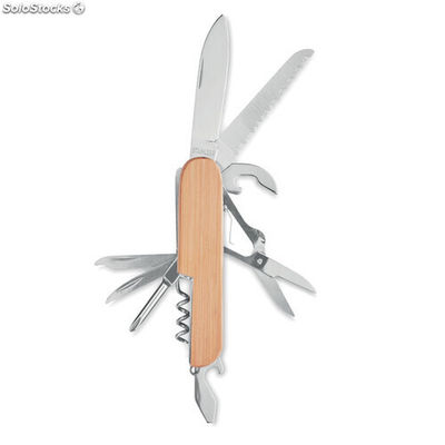 Canivete multi ferramentas madeira MIMO9934-40